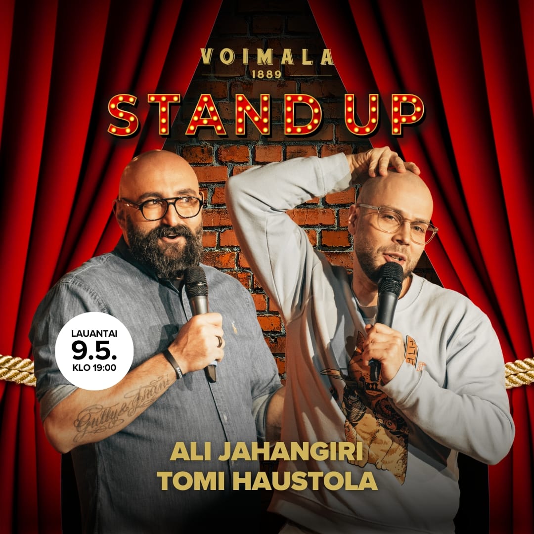 Ali Jahangiri ja Tomi Haustola