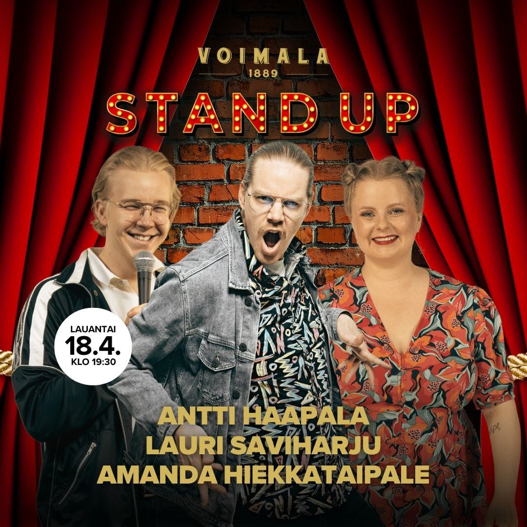 Antti Haapala, Lauri Saviharju ja Amanda Hiekkataipale