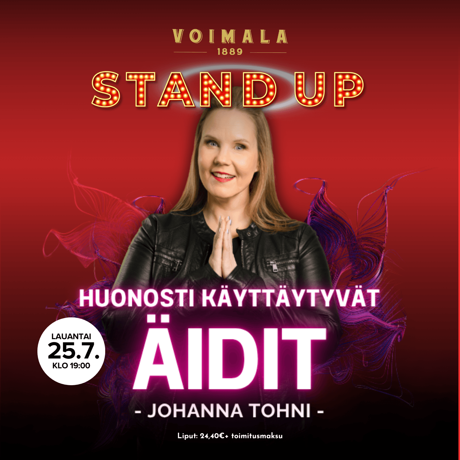 Huonosti käyttäytyvät äidit – Johanna Tohni